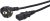 Amazon Basics – Cable de alimentación, 0,9 m, Negro